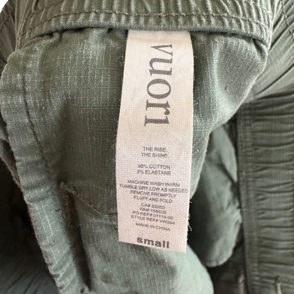 Vuori Green Shorts - Small